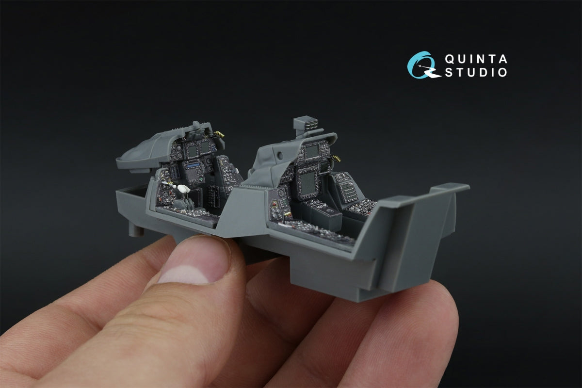 Quinta Studio QDS-48593 F-14D Super Tomcat 3D-Printed &amp;amp; colored Interior on decal paper (GWH) (Small version) 1/48 – image 10