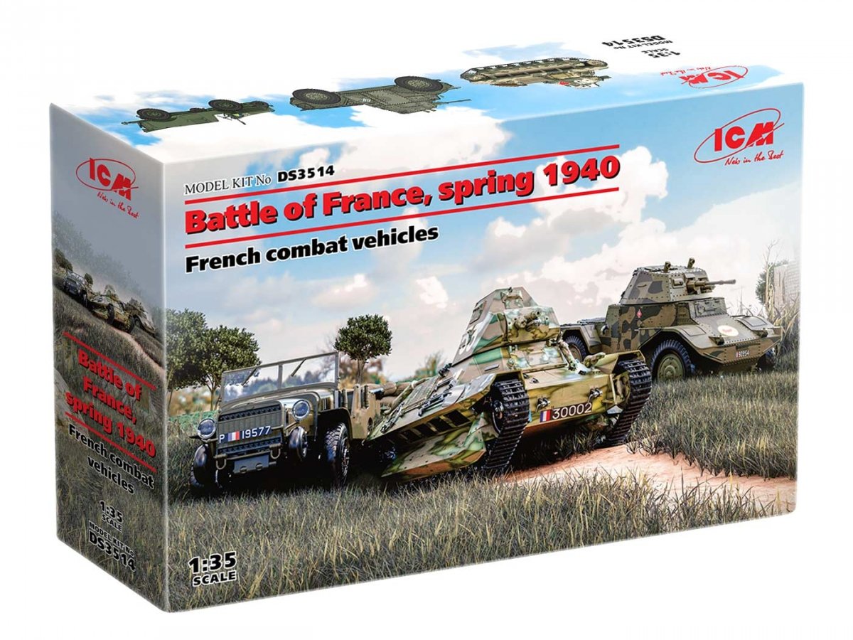 ICM DS3514 Battle of France, spring 1940 1/35 – obrázek 2