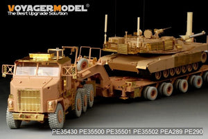 Intérieur du camion tracteur américain moderne M1070, modèle Voyager PE35501, pour maquette HOBBYBOSS 85502 à l&amp;#39;échelle 1/35 – image 9