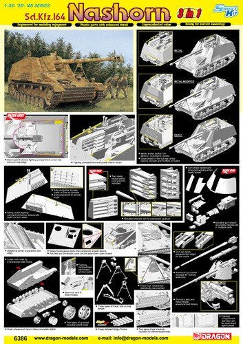 Dragon 6386 Sd.Kfz.164 Nashorn 1/35 – image 2