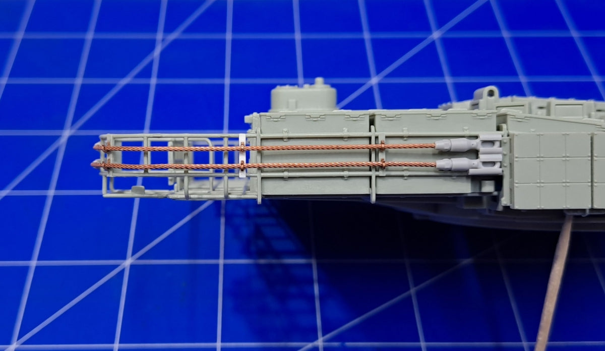 Eureka XXL ER-3575 K2 Black Panther MBT Towing Cables &amp;amp; Holders (Academy) 1/35 – Bild 15