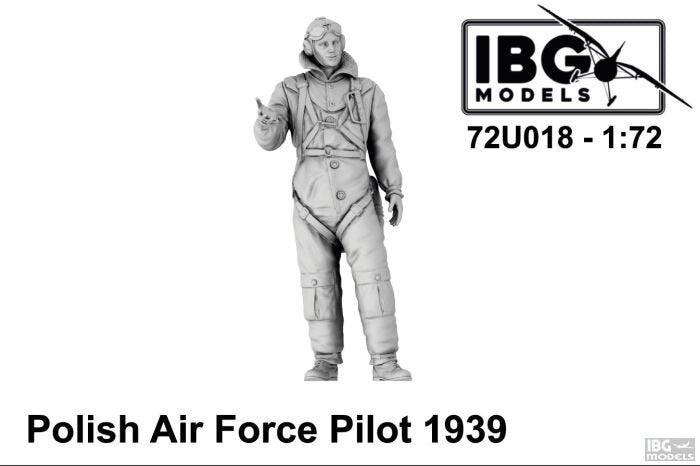 IBG 72U018 Pilote de l'armée de l'air polonaise 1939 1/72