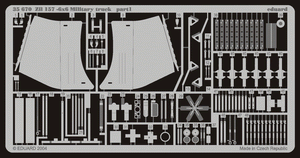 Eduard 35670 ZiL-157 6x6 Military Truck 1/35 Trumpeter – imagen 2