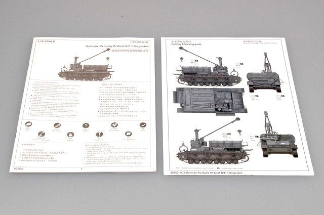 Trumpeter 00362 German Pz.Kpfw IV Ausf D/E Fahrgestell 1/35 – image 3