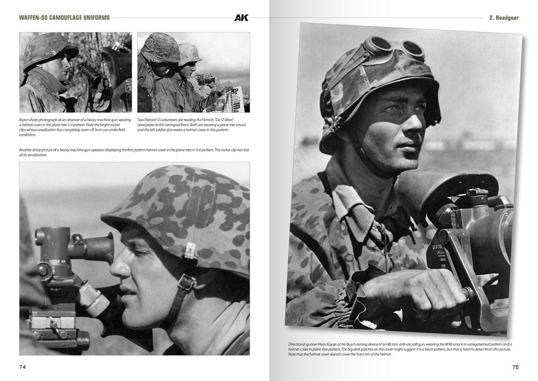 AK Interactive AK130008 WAFFEN-SS CAMOUFLAGE UNIFORMS BY WERNER PALINCKX (English) – image 9