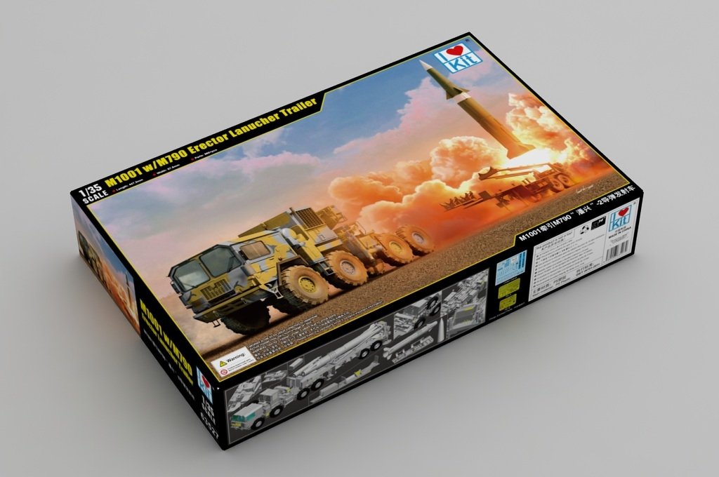 I Love Kit 63527 M1001 W/M790 Erector Lanucher Trailer 1/35 – image 2