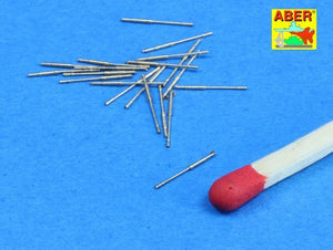 Aber 350L-69 Set of 20 pcs 20 mm /65 Breda gun barrels for Italian Navy ships 1/350 – Bild 2