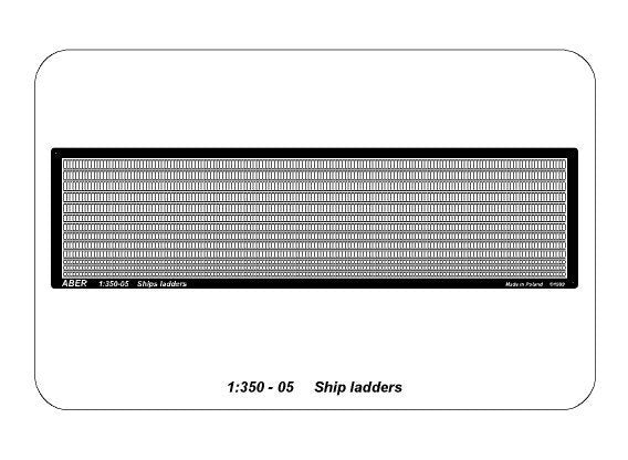 Aber 350-05 Ships ladders 1/350 – zdjęcie 5