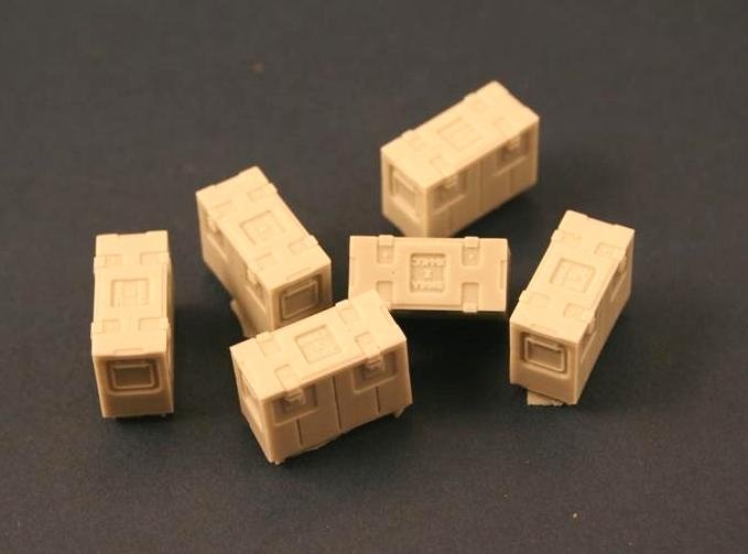 Panzer Art RE35-105 C166 Boîtes de munitions britanniques 1/35