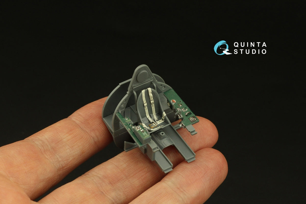 Quinta Studio QD48403 F4F-4 Wildcat 3D-Printed &amp;amp; colored Interior on decal paper (Eduard) 1/48 – image 6