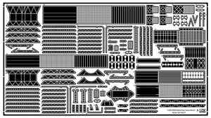MK1 Design MS-20020 DKM Battleship SCHARNHORST RADAR &amp;amp; MAST PARTS for Trumpeter 1/200 – image 8