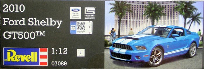 Revell 07089 2010 Ford Shelby GT500 1/12 – image 2
