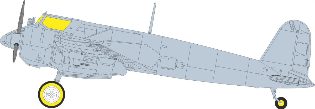 Eduard EX1146 Hs 129B for TAKOM 1/48