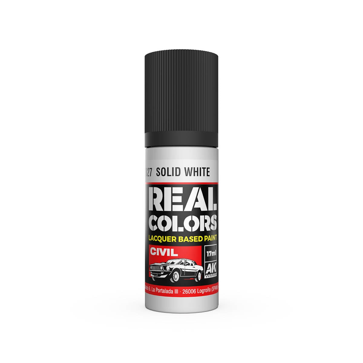 AK Interactive RC827 Solid White 17 ml – obrázek 2