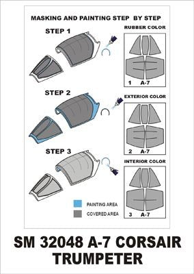 Montex SM32048 A-7 Corsair TROMPETTE