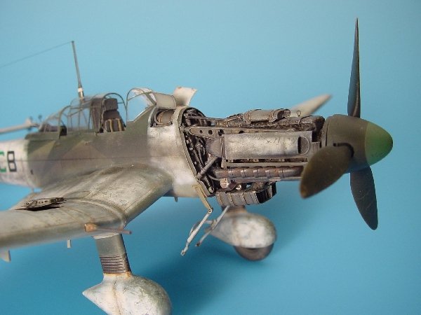 Aires 4161 Junkers Ju 87D STUKA set de détails 1/48 Hasegawa