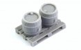 Matho Models 35014 Set of 2 Wooden Barrels and Wooden Pallet 1/35 – immagine 4