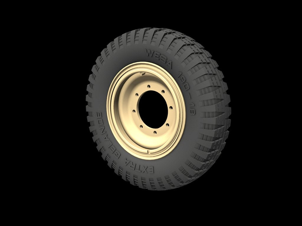 Panzer Art RE35-234 Spare wheels for Sd.Kfz 11&amp;amp;251 (gelande pattern) 1/35 – Bild 2