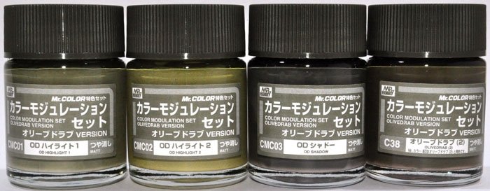 Gunze Sangyo CS-581 - Color Modulation Set Olive Drab – Bild 2