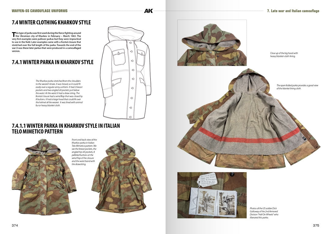 AK Interactive AK130008 WAFFEN-SS CAMOUFLAGE UNIFORMS BY WERNER PALINCKX (English) – image 17