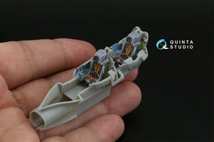 Quinta Studio QD+72167 Su-17UM3 3D-Printed &amp;amp; colored Interior on decal paper (Modelsvit) (with 3D-printed resin part) 1/72 – image 10