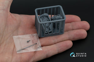 Quinta Studio QT48025 Ka-52 Gun bay with 2A42 gun (Zvezda) 1/48 – Bild 3