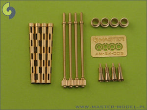 Master AM-24-001 British Mk 2 Browning .303 caliber (7.7mm) (4pcs) (1/24)