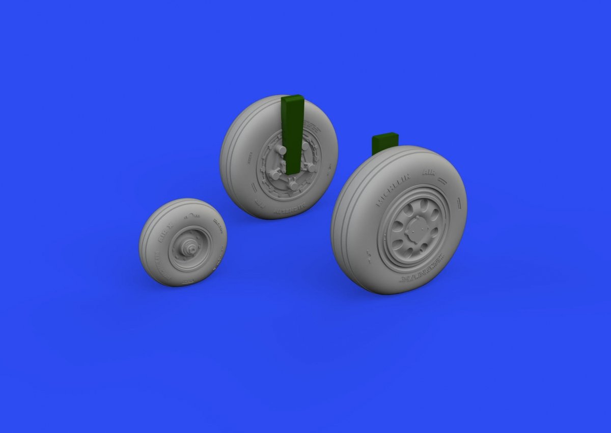 Eduard 648745 F-15E/ I/K wheels GWH 1/48 – obrázek 3