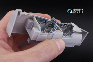 Quinta Studio QD48178 F-14A 3D-Printed &amp;amp; colored Interior on decal paper (for Hasegawa kit) 1/48 – image 4