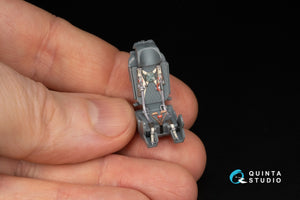 Quinta Studio QD+48578 MiG-21MF Fishbed-J (Gorkiy plant) 3D-Printed &amp;amp; colored Interior on decal paper (Eduard) (with 3D-printed resin parts) 1/48 – image 11