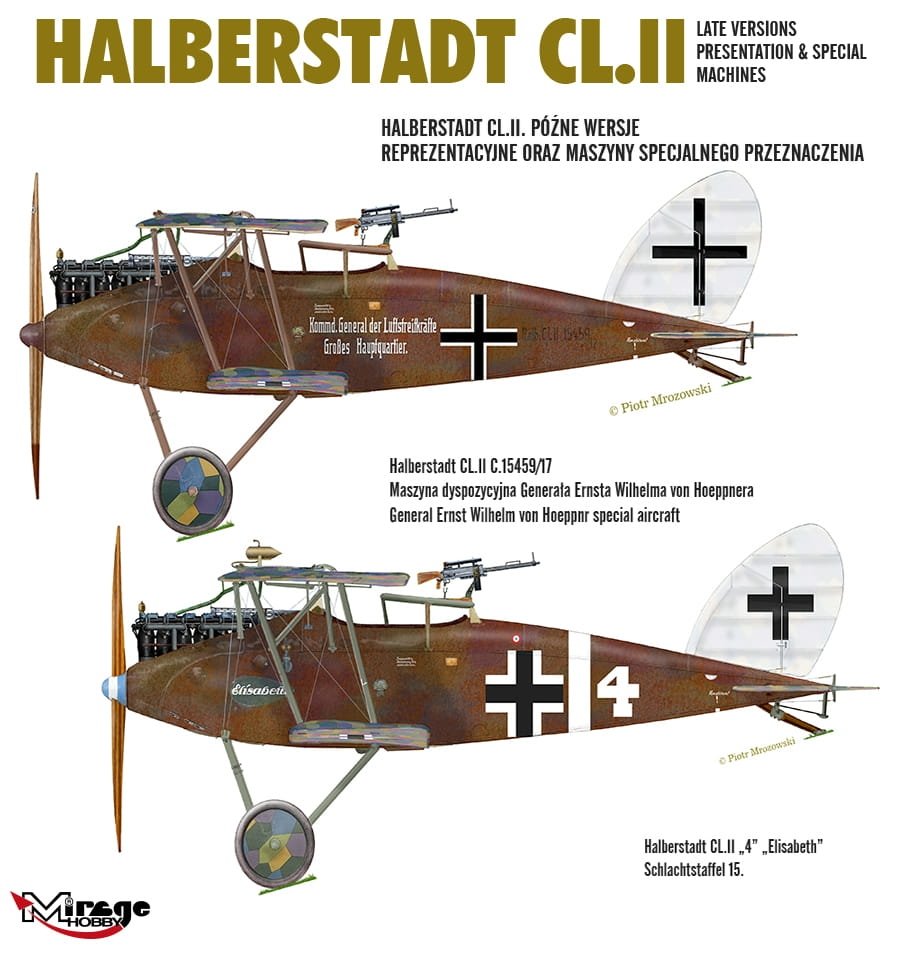 Mirage Hobby Halberstadt CL.II 1/48 – model z I wojny światowej