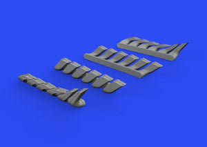 Eduard 648607 Bf 110C/ D/E exhaust stacks for Eduard 1/48 – obrázek 3