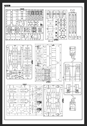 Modelcollect UA72200 B-52H US Stratofortress Strategic Bomber 1/72 – obrázek 24