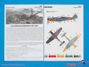 Wingsy Kits D5-11 German WWII Fighter MESSERSCHMITT Bf 109 E-7 1/48 – image 11