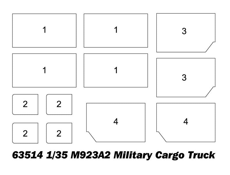 I Love Kit 63514 M923A2 Military Cargo Truck 1/35 – Bild 12