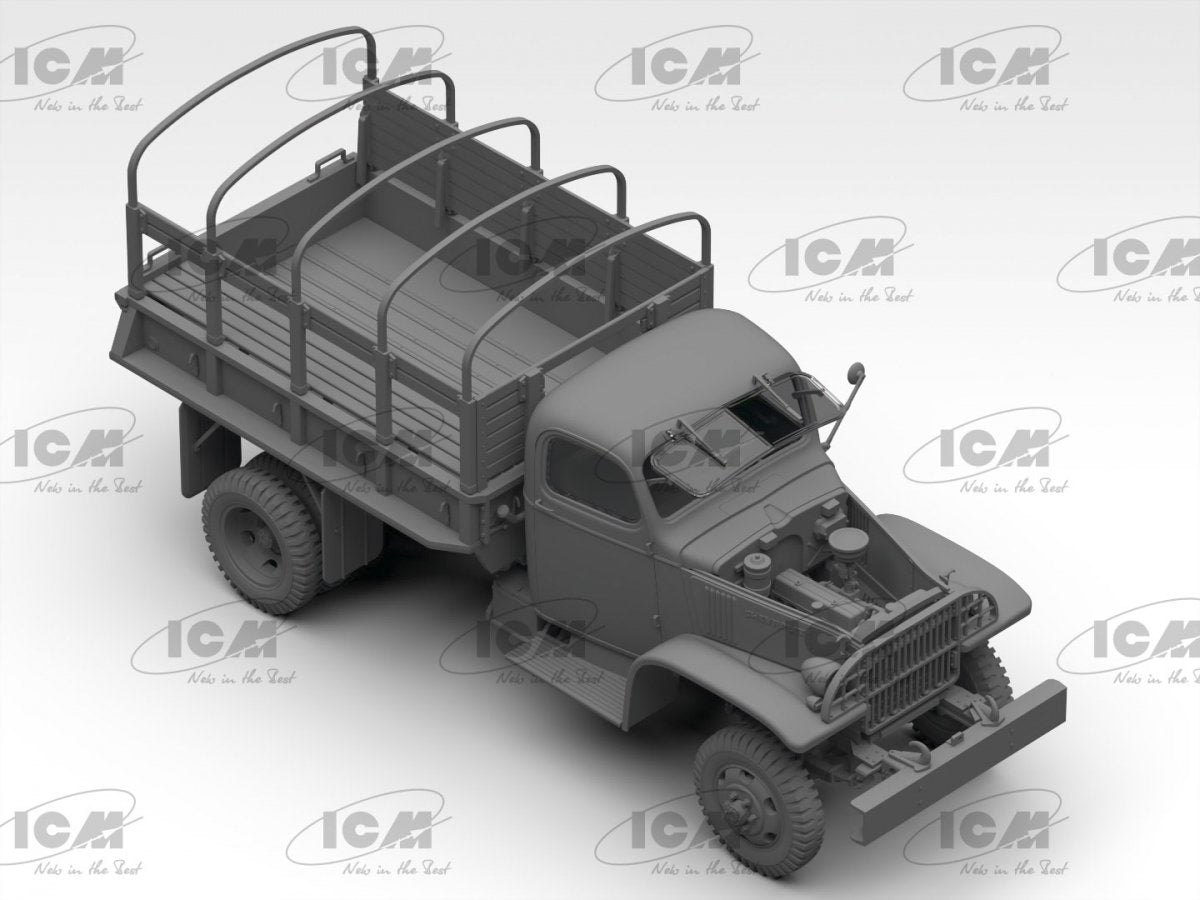 ICM 35593 G7107 WWII Army Truck 1/35 – image 6
