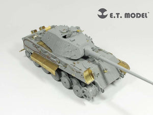 E.T. Model E35-033 WWII German KING TIGER （Porsche Turret）(For DRAGON Kit) 1/35 – zdjęcie 2