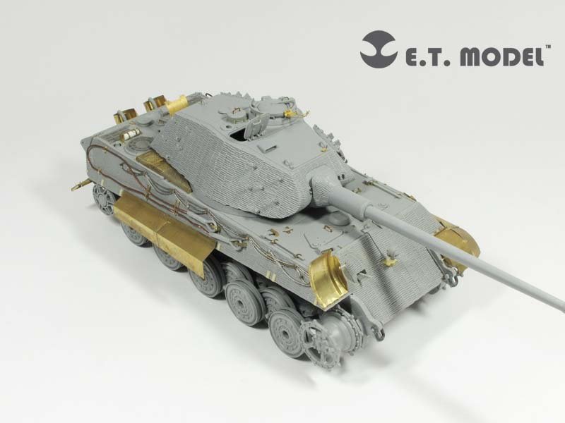 E.T. Model E35-033 WWII German KING TIGER （Porsche Turret）(For DRAGON Kit) 1/35 – zdjęcie 2