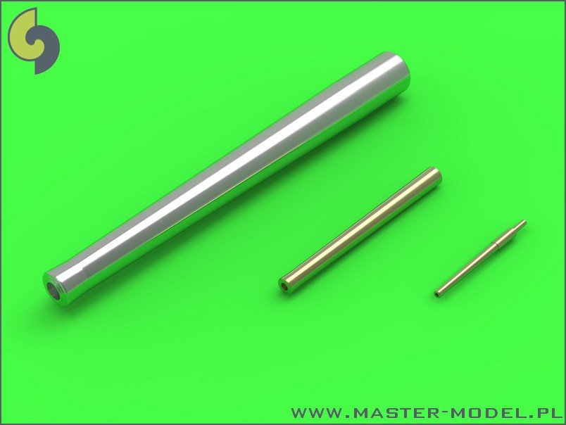 Master SM-350-076 SMS Viribus Unitis armament - 305mm (12pcs), 150mm (12pcs) barrels, 70mm (18pcs) barrels - fits Combrig model – imagen 2