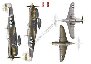Kagero KD72009 PACIFIC P-40N WARHAWKS. Part I 1/72 – immagine 2