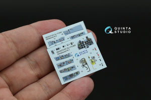 Quinta Studio QDS-72167 Su-17UM3 3D-Printed &amp;amp; colored Interior on decal paper (Modelsvit) (small version) 1/72 – image 5