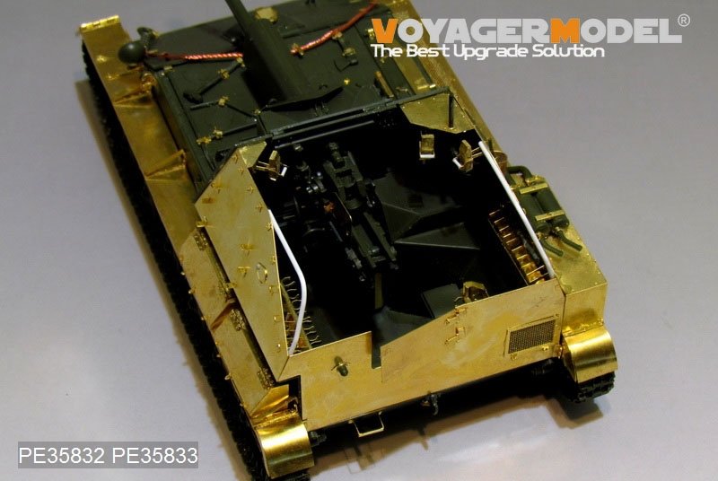 Voyager Model PE35833 WWII Russian SU-76 Self-Propeller Gun fenders (For TAMIYA 35349) 1/35 – Bild 3