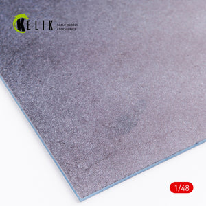 KELIK KS48008 ASPHALT ROAD FOR DRONES OR ANY - ACRYLIC 3 MM (240 X 240 MM) 1/48 – Bild 3