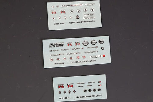 Hobby design HD01-0047 Nissan GT-R R33 - Metal Logo 1/24