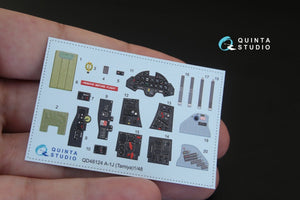 Quinta Studio QD48124 A-1J 3D-Printed &amp;amp; colored Interior on decal paper (for Tamiya kit) 1/48 – Bild 4