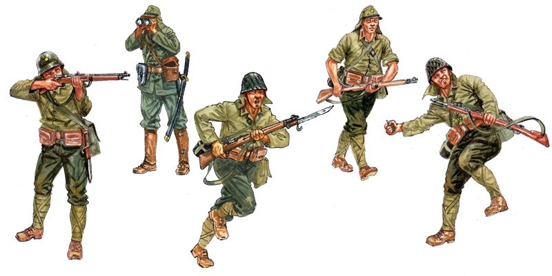 Italeri 6170 Japanese Infantry 1/72