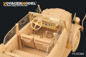 Voyager Model PE35389 WWII German Steyr 1500A Kommandeurwagen for TAMIYA 35235 1/35 – Bild 7