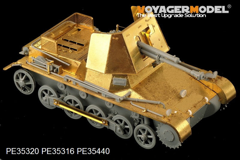 Voyager Model PE35440 WWII German 47mm PaK(t) Panzerjager I basic For DRAGON 6230 1/35 – Bild 4