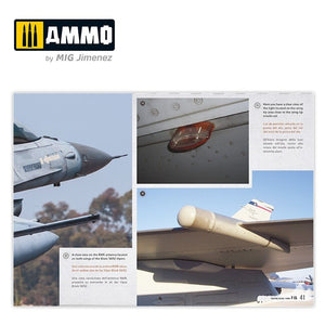 AMMO of Mig Jimenez 6029 F-16 Fighting Falcon / VIPER. Visual Modelers Guide Multilingual (Eng, Spa, Ita) – obrázek 5