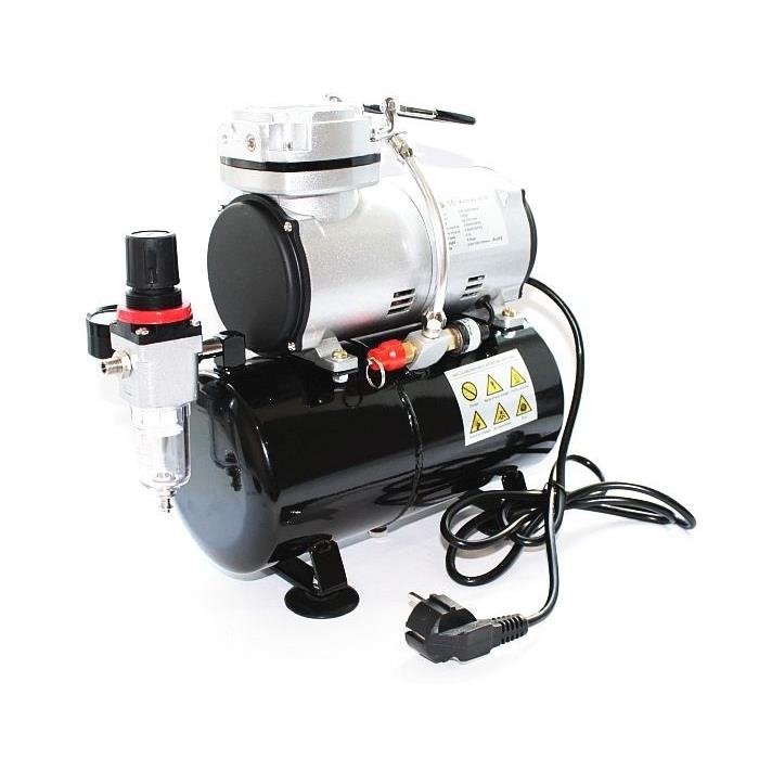Amazing Art 18857 AA-20T - SILENT AIRBRUSH COMPRESSOR WITH 3L BOTTLE – image 2
